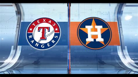 texas rangers vs houston astros score today